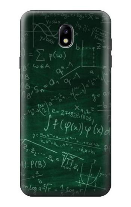 S3190 Math Formula Greenboard Hülle Schutzhülle Taschen für Samsung Galaxy J7 (2018), J7 Aero, J7 Top, J7 Aura, J7 Crown, J7 Refine, J7 Eon, J7 V 2nd Gen, J7 Star