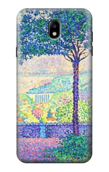 S3349 Paul Signac Terrace of Meudon Hülle Schutzhülle Taschen für Samsung Galaxy J7 (2018), J7 Aero, J7 Top, J7 Aura, J7 Crown, J7 Refine, J7 Eon, J7 V 2nd Gen, J7 Star
