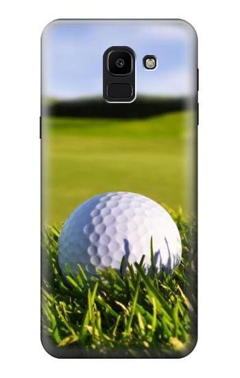 S0068 Golf Hülle Schutzhülle Taschen für Samsung Galaxy J6 (2018)