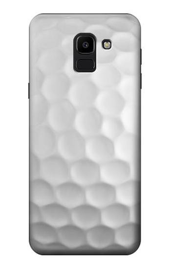 S0071 Golf Ball Hülle Schutzhülle Taschen für Samsung Galaxy J6 (2018)