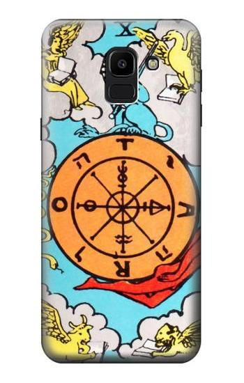 S0564 Tarot Fortune Hülle Schutzhülle Taschen für Samsung Galaxy J6 (2018)