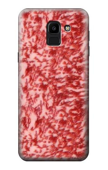 S0626 Kobe Beef Hülle Schutzhülle Taschen für Samsung Galaxy J6 (2018)