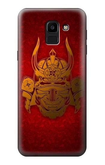 S0820 Samurai Helmet Hülle Schutzhülle Taschen für Samsung Galaxy J6 (2018)