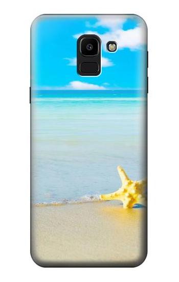 S0911 Relax at the Beach Hülle Schutzhülle Taschen für Samsung Galaxy J6 (2018)