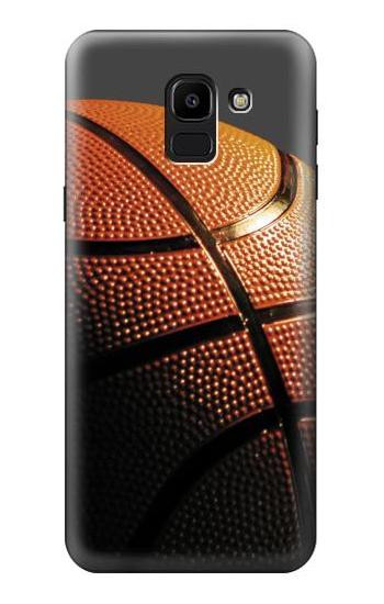 S0980 Basketball Sport Hülle Schutzhülle Taschen für Samsung Galaxy J6 (2018)