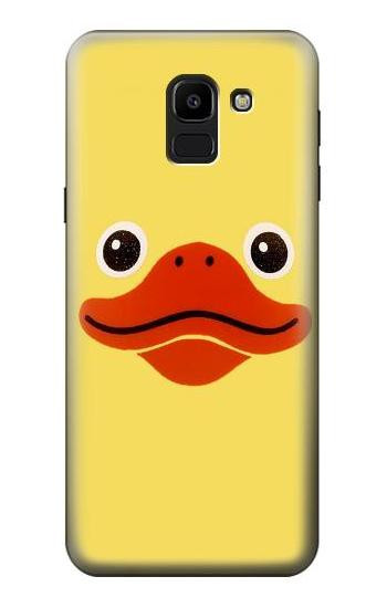 S1922 Duck Face Hülle Schutzhülle Taschen für Samsung Galaxy J6 (2018)