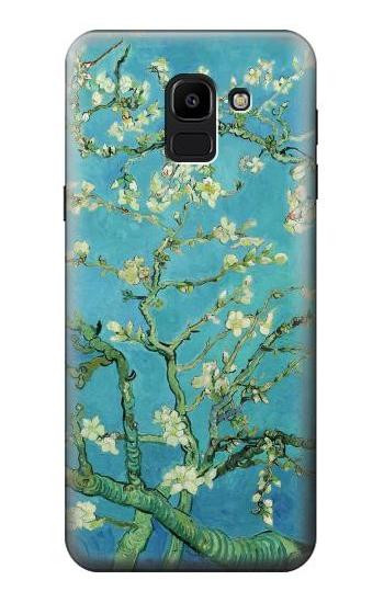 S2692 Vincent Van Gogh Almond Blossom Hülle Schutzhülle Taschen für Samsung Galaxy J6 (2018)