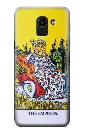 S2809 Tarot Card The Empress Hülle Schutzhülle Taschen für Samsung Galaxy J6 (2018)