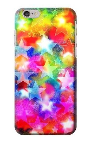 S3292 Colourful Disco Star Hülle Schutzhülle Taschen für iPhone 6 6S