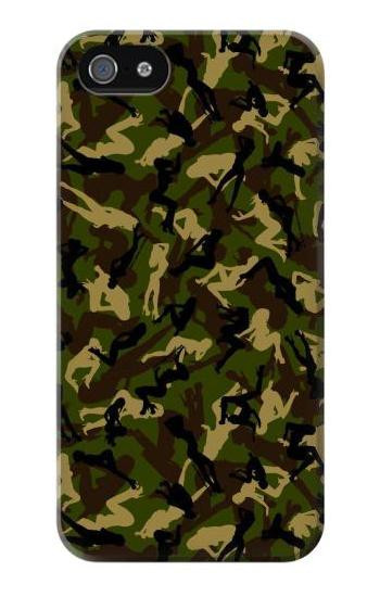 S3356 Sexy Girls Camo Camouflage Hülle Schutzhülle Taschen für iPhone 5 5S SE