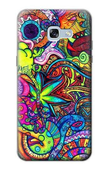 S3255 Colorful Art Pattern Hülle Schutzhülle Taschen für Samsung Galaxy A5 (2017)