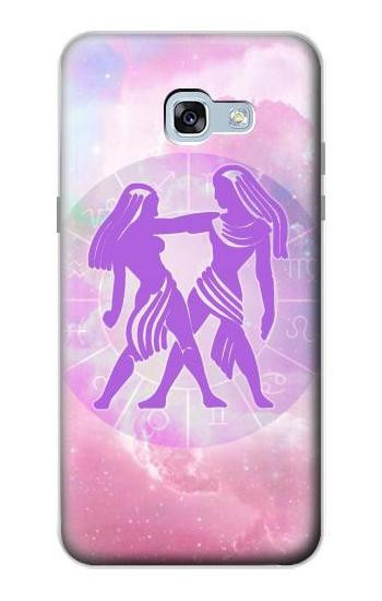 S3259 Zodiac Gemini Hülle Schutzhülle Taschen für Samsung Galaxy A5 (2017)