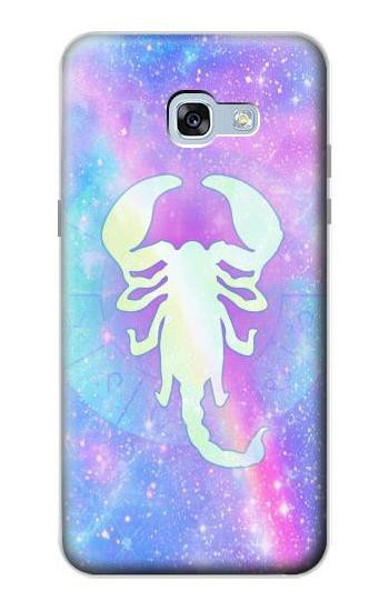 S3267 Zodiac Scorpio Hülle Schutzhülle Taschen für Samsung Galaxy A5 (2017)