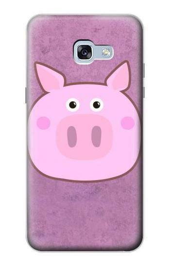 S3269 Pig Cartoon Hülle Schutzhülle Taschen für Samsung Galaxy A5 (2017)