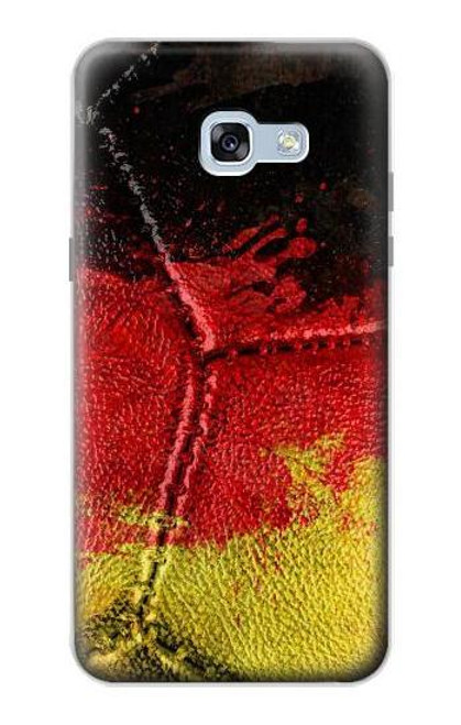 S3303 Germany Flag Vintage Football Graphic Hülle Schutzhülle Taschen für Samsung Galaxy A5 (2017)