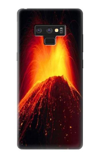 S0745 Volcano Lava Hülle Schutzhülle Taschen für Note 9 Samsung Galaxy Note9