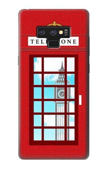 S2059 England British Telephone Box Minimalist Hülle Schutzhülle Taschen für Note 9 Samsung Galaxy Note9