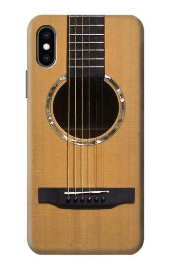 S0057 Acoustic Guitar Hülle Schutzhülle Taschen für iPhone X, iPhone XS