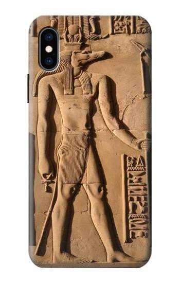 S0391 Egyptian Sobek Hülle Schutzhülle Taschen für iPhone X, iPhone XS