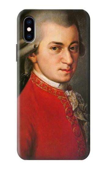 S0492 Mozart Hülle Schutzhülle Taschen für iPhone X, iPhone XS