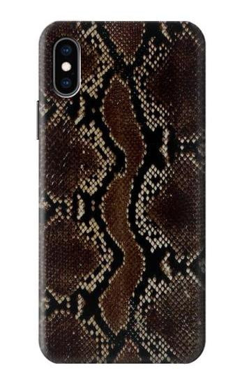S0553 Snake Skin Hülle Schutzhülle Taschen für iPhone X, iPhone XS
