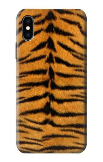 S0576 Tiger Skin Hülle Schutzhülle Taschen für iPhone X, iPhone XS