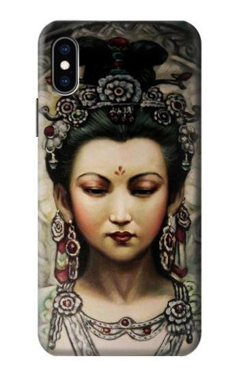 S0681 Guan Yin Hülle Schutzhülle Taschen für iPhone X, iPhone XS