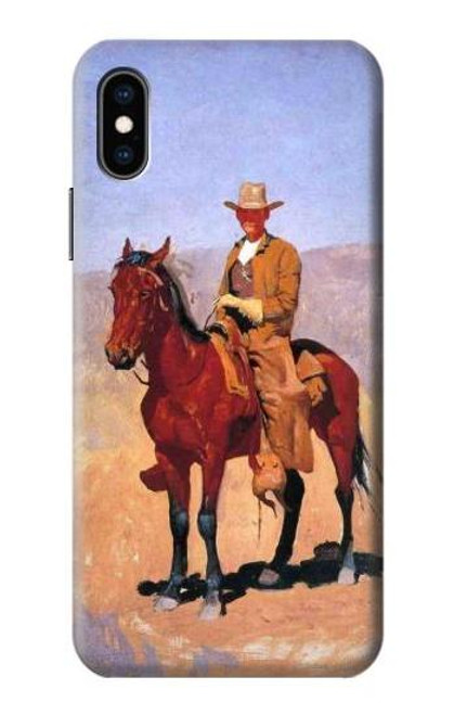 S0772 Cowboy Western Hülle Schutzhülle Taschen für iPhone X, iPhone XS
