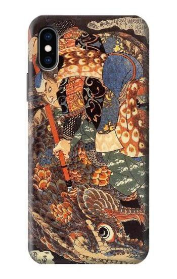 S0914 Ronin Miyamoto Musashi Hülle Schutzhülle Taschen für iPhone X, iPhone XS