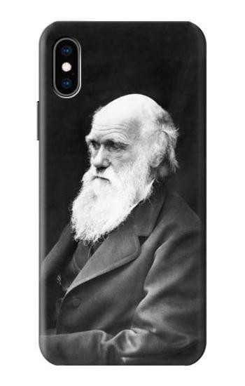 S1610 Charles Darwin Hülle Schutzhülle Taschen für iPhone X, iPhone XS