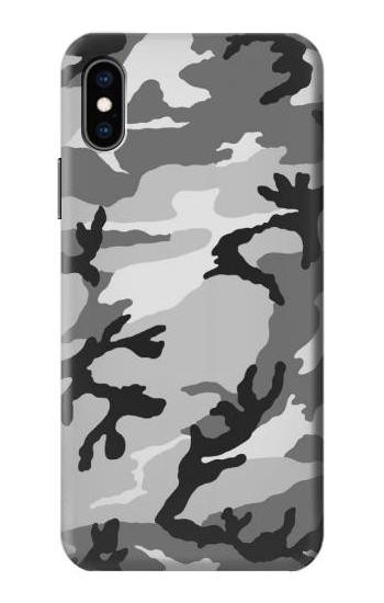S1721 Snow Camouflage Graphic Printed Hülle Schutzhülle Taschen für iPhone X, iPhone XS