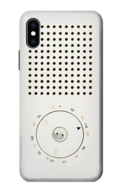 S1857 Retro Transistor Radio Hülle Schutzhülle Taschen für iPhone X, iPhone XS