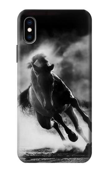 S1860 Running Horse Hülle Schutzhülle Taschen für iPhone X, iPhone XS