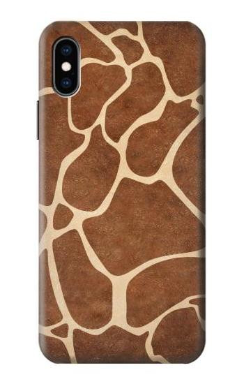 S2326 Giraffe Skin Hülle Schutzhülle Taschen für iPhone X, iPhone XS
