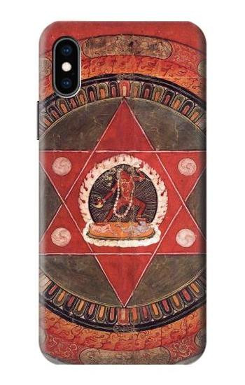 S2464 Tibetan Mandala of the Naropa Tradition Hülle Schutzhülle Taschen für iPhone X, iPhone XS