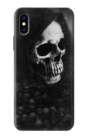 S3333 Death Skull Grim Reaper Hülle Schutzhülle Taschen für iPhone X, iPhone XS