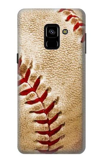 S0064 Baseball Hülle Schutzhülle Taschen für Samsung Galaxy A8 (2018)