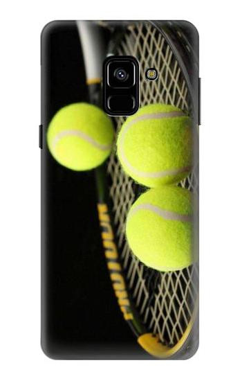 S0072 Tennis Hülle Schutzhülle Taschen für Samsung Galaxy A8 (2018)