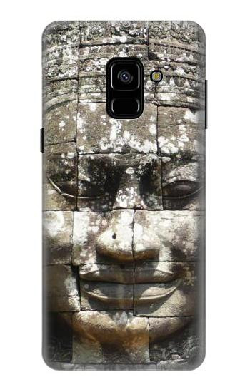 S0314 Ancient Cambodian Buddhism Hülle Schutzhülle Taschen für Samsung Galaxy A8 (2018)