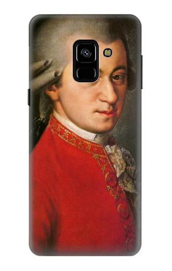 S0492 Mozart Hülle Schutzhülle Taschen für Samsung Galaxy A8 (2018)