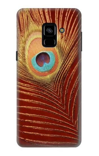 S0512 Peacock Hülle Schutzhülle Taschen für Samsung Galaxy A8 (2018)
