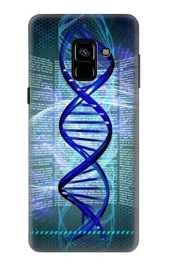 S0632 DNA Hülle Schutzhülle Taschen für Samsung Galaxy A8 (2018)