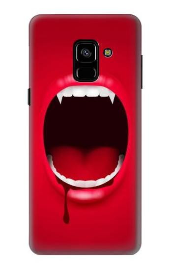 S2103 Vampire Mouth Hülle Schutzhülle Taschen für Samsung Galaxy A8 (2018)