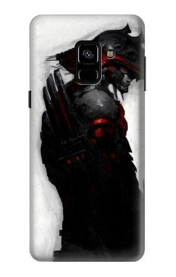 S2111 Dark Samurai Hülle Schutzhülle Taschen für Samsung Galaxy A8 (2018)