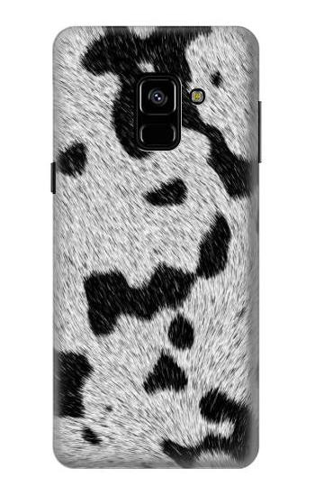 S2170 Cow Fur Texture Graphic Printed Hülle Schutzhülle Taschen für Samsung Galaxy A8 (2018)