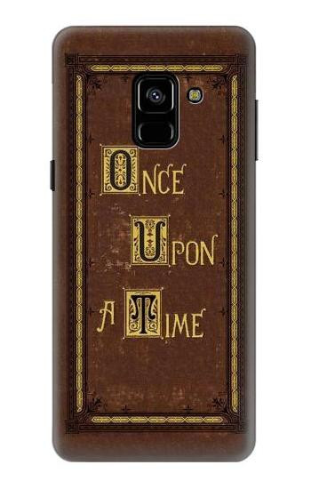 S2824 Once Upon a Time Book Cover Hülle Schutzhülle Taschen für Samsung Galaxy A8 (2018)