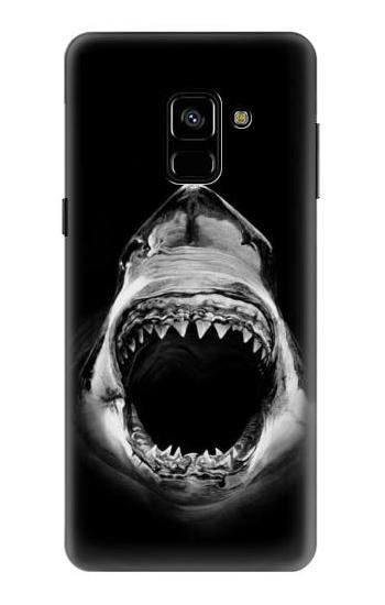 S3100 Great White Shark Hülle Schutzhülle Taschen für Samsung Galaxy A8 (2018)
