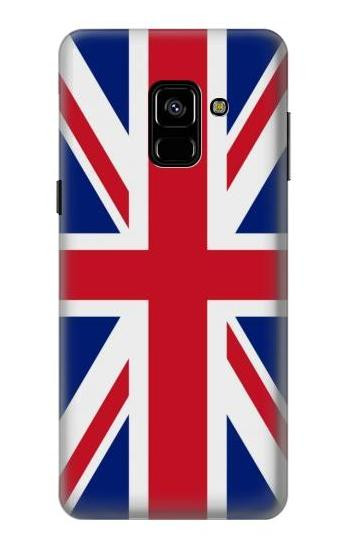 S3103 Flag of The United Kingdom Hülle Schutzhülle Taschen für Samsung Galaxy A8 (2018)