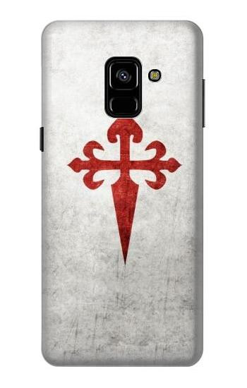 S3200 Order of Santiago Cross of Saint James Hülle Schutzhülle Taschen für Samsung Galaxy A8 (2018)