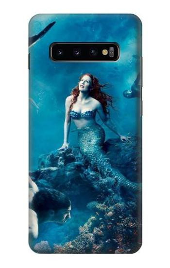 S0899 Mermaid Hülle Schutzhülle Taschen für Samsung Galaxy S10 Plus